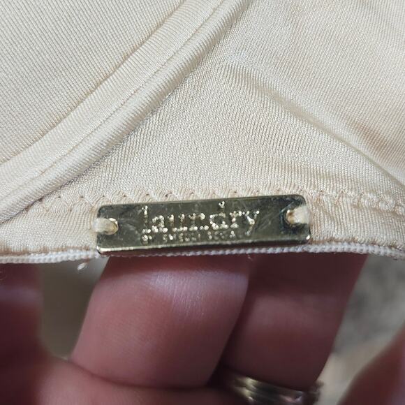 Laundry by Shelli Segal Nude Bra 34B Underwire Push-Up Padded Adjustable Straps - Picture 2 of 8